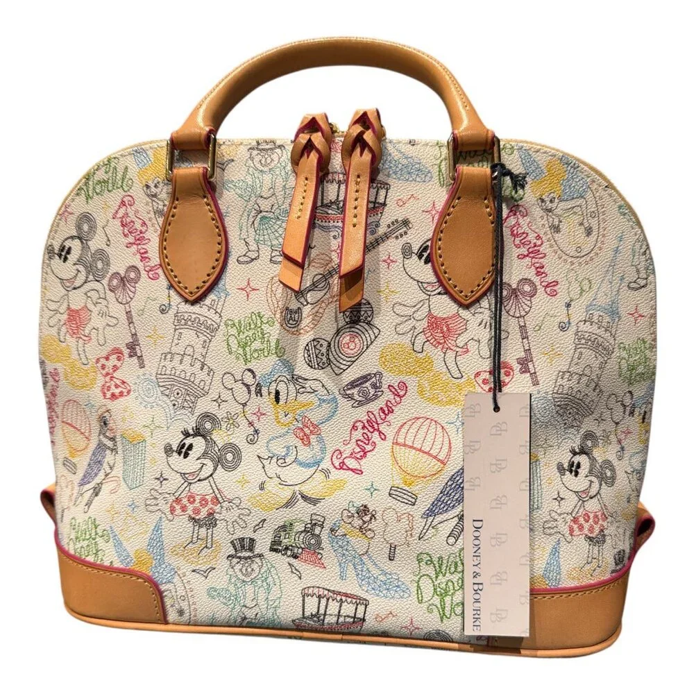 Disney Dooney & Bourke 'A Walk in the Park' Zip Satchel